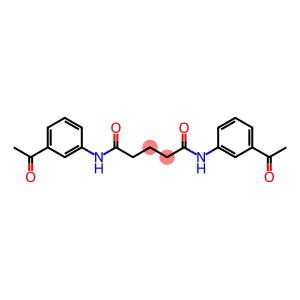 Pentanediamide, N1,N5-bis(3-acetylphenyl)-