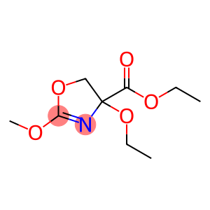 4-Oxazolecarboxylicacid,4-ethoxy-4,5-dihydro-2-methoxy-,ethylester(9CI)