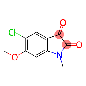 5-Chloro-6-methoxy-1-methyl-1H-indole-2,3-dione