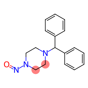 1-Diphenylmethyl-4-nitrosopiperazine