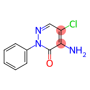 3(2H)-Pyridazinone, 4-amino-5-chloro-2-phenyl-