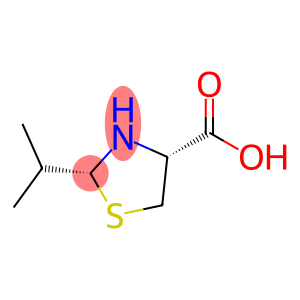 4-Thiazolidinecarboxylicacid,2-(1-methylethyl)-,(2R-cis)-(9CI)