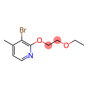 3-Bromo-2-(2-ethoxyethoxy)-4-methylpyridine