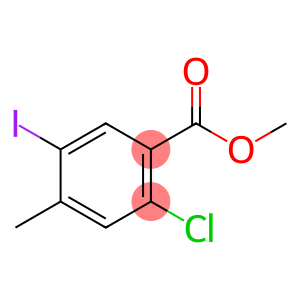 2-CHloro-5-iodo-4-methyl-benzoic acid methyl ester