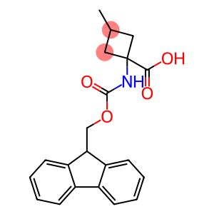 1-(9H-Fluoren-9-ylmethoxycarbonylamino)-3-methylcyclobutane-1-carboxylic acid