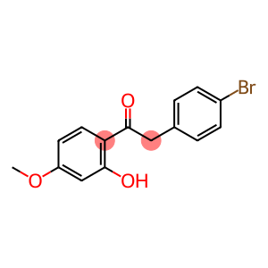 2-(4-溴苯基)-1-(2-羟基-4-甲氧苯基)乙酮