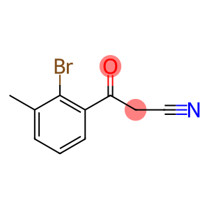 3-(2-bromo-3-methylphenyl)-3-oxopropanenitrile