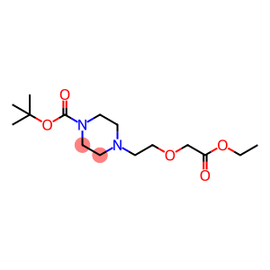 tert-butyl4-[2-(2-ethoxy-2-oxoethoxy)ethyl]piperazine-1-carboxylate