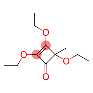 2-Cyclobuten-1-one,2,3,4-triethoxy-4-methyl-(9CI)