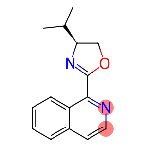 1-[(4S)-4,5-Dihydro-4-isopropyl-2-oxazolyl]isoquinoline