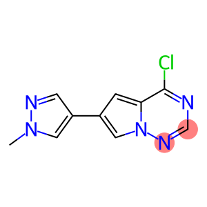 4-chloro-6-(1-methylpyrazol-4-yl)pyrrolo[2,1-f][1,2,4]triazine