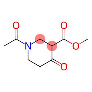 3-Piperidinecarboxylic acid, 1-acetyl-4-oxo-, methyl ester