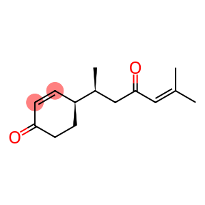 4-(6-Methyl-4-oxohept-5-en-2-yl)cyclohex-2-en-1-one