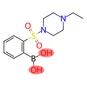 2-(4-乙基哌嗪-1-基磺酰)苯基硼酸