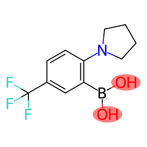 2-(Pyrrolidin-1-yl)-5-(trifluoromethyl)phenylboronic acid