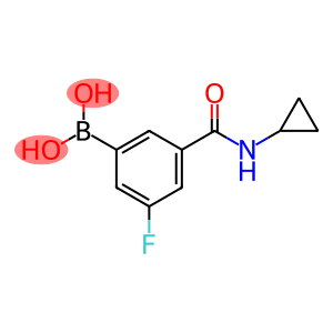 3-(环丙基氨基甲酰)-5-氟苯基硼酸