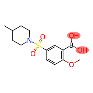 (2-Methoxy-5-((4-Methylpiperidin-1-yl)sulfonyl)phenyl)boronic acid