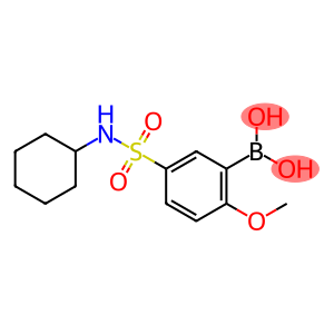 (5-(N-cyclohexylsulfaMoyl)-2-Methoxyphenyl)boronic acid