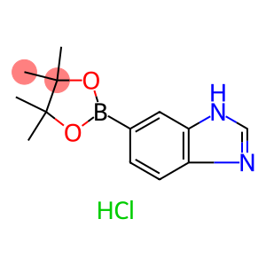6-(4,4,5,5-Tetramethyl-1,3,2-dioxaborolan-2-yl)-1H-benzo[d]imidazole hydrochloride
