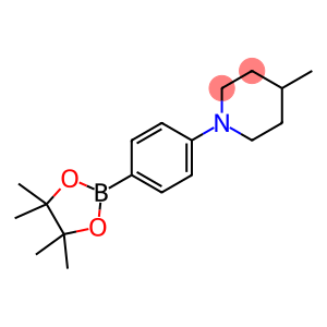 Piperidine, 4-methyl-1-[4-(4,4,5,5-tetramethyl-1,3,2-dioxaborolan-2-yl)phenyl]-