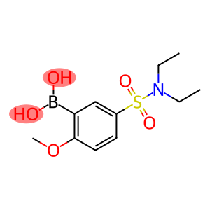 (5-(N,N-二乙基氨磺酰)-2-甲氧苯基)硼酸