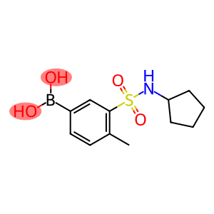 (3-(N-cyclopentylsulfaMoyl)-4-Methylphenyl)boronic acid