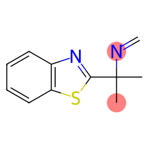 2-Benzothiazolemethanamine,alpha,alpha-dimethyl-N-methylene-(9CI)