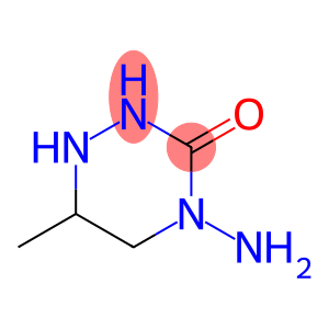 1,2,4-Triazin-3(2H)-one, 4-aminotetrahydro-6-methyl-