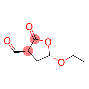 3-Furancarboxaldehyde, 5-ethoxytetrahydro-2-oxo-, trans- (9CI)