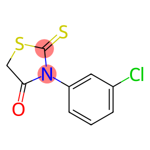 3-(3-chlorophenyl)-2-sulfanylidene-thiazolidin-4-one