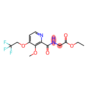 N-[[3-Methoxy-4-(2,2,2-Trifluoroethoxy)-2- Pyridinyl]Carbonyl]Glycine Ethyl Ester