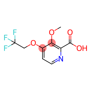 2-PYRIDINECARBOXYLIC ACID, 3-METHOXY-4-(2,2,2-TRIFLUOROETHOXY)-