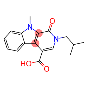 2-Isobutyl-9-methyl-1-oxo-2,9-dihydro-1H-β-carboline-4-carboxylic Acid