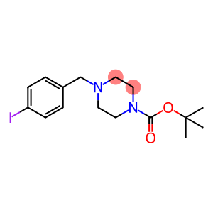TERT-BUTYL 4-(4-IODOBENZYL)PIPERAZINE-1-CARBOXYLATE