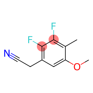 2,3-Difluoro-5-methoxy-4-methylphenylacetonitrile