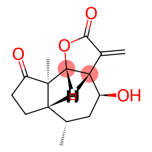 (3aR,6aβ,9bβ)-Dodecahydro-4β-hydroxy-6α,9aα-dimethyl-3-methyleneazuleno[4,5-b]furan-2,9-dione