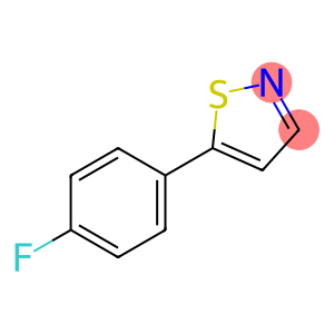 5-(4-FLUOROPHENYL) ISOTHIAZOLE