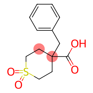 4-Benzyl-1,1-dioxo-1lambda(6)-thiane-4-carboxylic acid