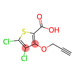 4,5-Dichloro-3-prop-2-ynyloxy-thiophene-2-carboxylic acid