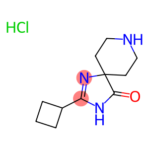 2-Cyclobutyl-1,3,8-triazaspiro[4.5]dec-1-en-4-one hydrochloride