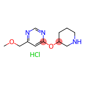 4-(Methoxymethyl)-6-(piperidin-3-yloxy)pyrimidine hydrochloride