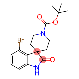 tert-Butyl 4-bromo-2-oxospiro[indoline-3,4'-piperidine]-1'-carboxylate