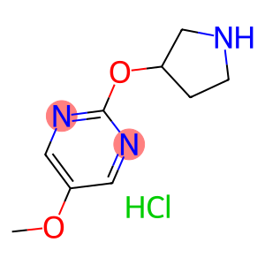 5-Methoxy-2-(pyrrolidin-3-yloxy)pyrimidine hydrochloride