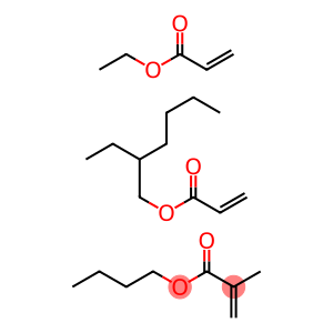 2-Propenoic acid, 2-methyl-, butyl ester, polymer with 2-ethylhexyl 2-propenoate and ethyl 2-propenoate