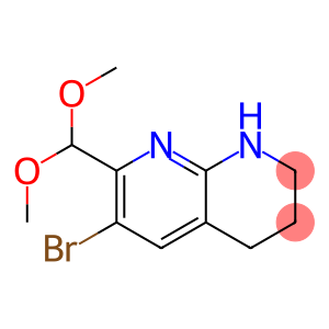 6-Bromo-7-(dimethoxymethyl)-1,2,3,4-tetrahydro-1,8-naphthyridine