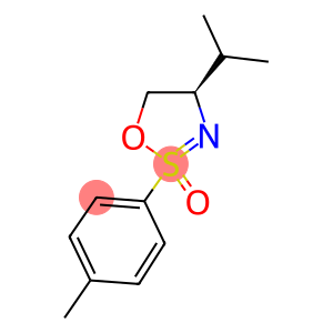 (2R,4R)-(+)-4,5-二氢-4-异丙基-2-(对甲苯基)-1,2Λ4,3-噁噻唑 2-氧化物