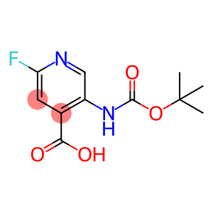 5-叔丁氧基羰基氨基-2-氟异烟酸