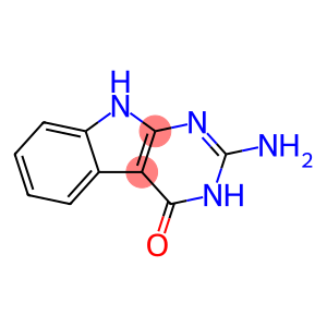 2-Amino-3H-pyrimido[4,5-b]indol-4(9H)-one