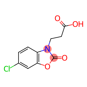 3-(6-氯-2-氧代-1,3-苯并噁唑-3(2H)-基)丙酸