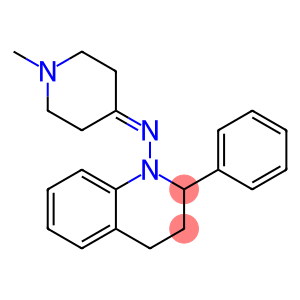 1-Quinolinamine, 1,2,3,4-tetrahydro-N-(1-methyl-4-piperidinylidene)-2-phenyl-